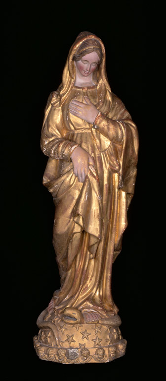 Statue (petite nature) : Immaculée Conception