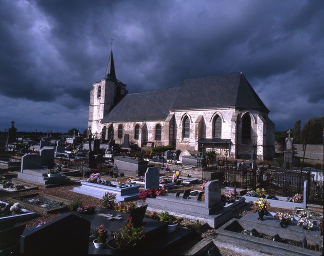 Eglise paroissiale et cimetière Saint-Martin de Pendé