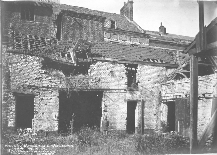 Ancienne minoterie Charles Watelle, puis Danjou et Millot ou Moulins Saint-Martin, puis Grands Moulins de Saint-Quentin