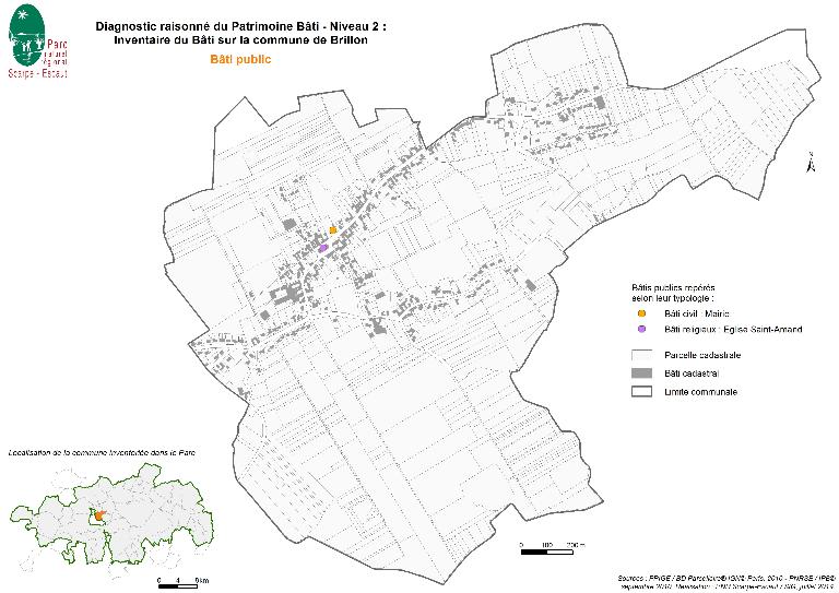 Le territoire communal de Brillon