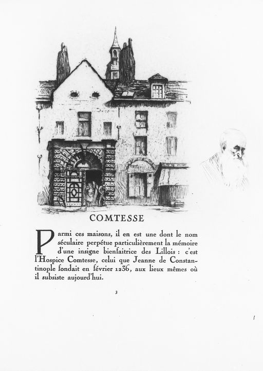 Ancien hôpital, dit hospice Notre-Dame ou hospice Comtesse, puis hospice et orphelinat, actuellement musée de l'hospice Comtesse