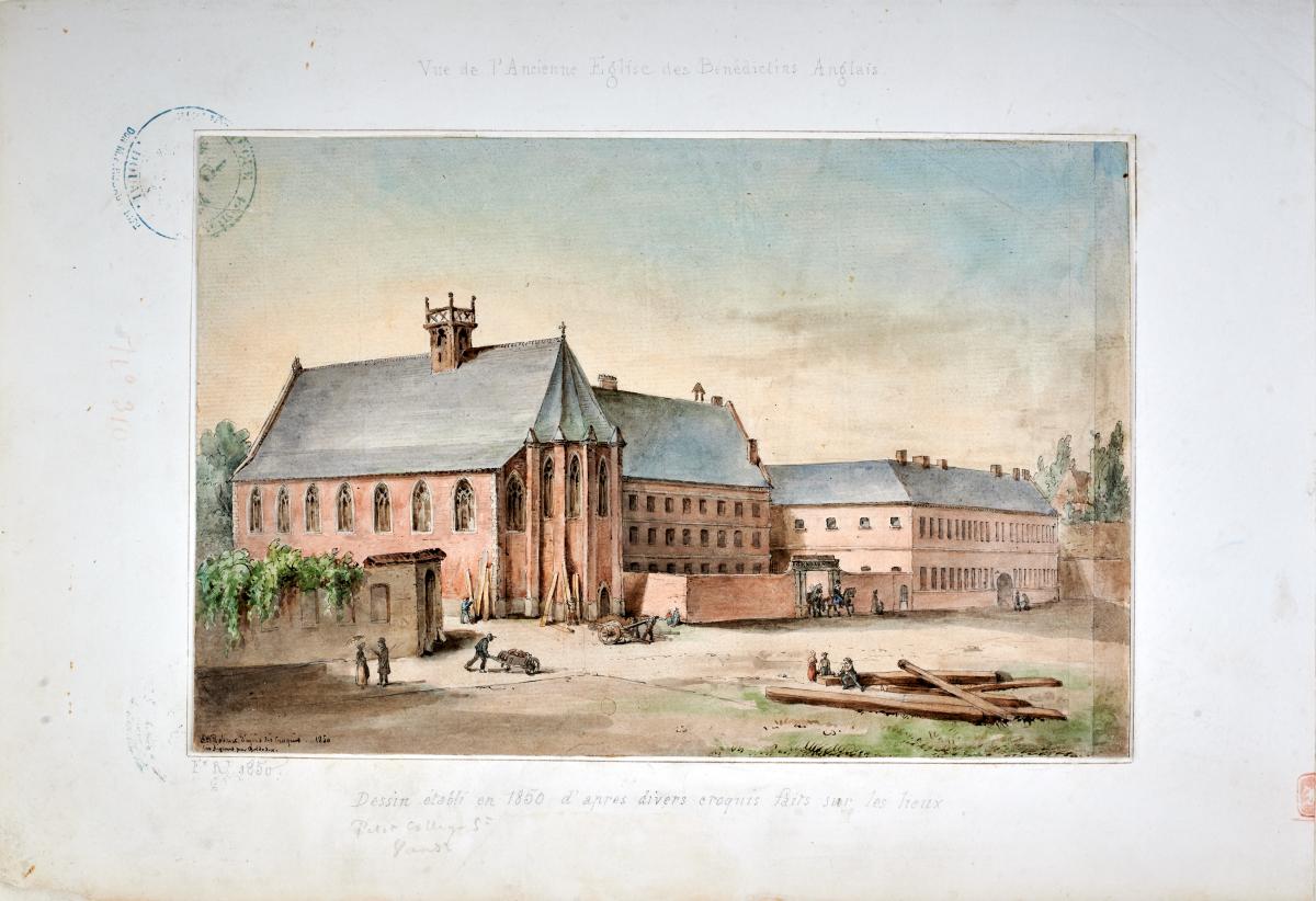 Ancien collège Saint-Vaast, puis collège Saint-Edmund, puis collège de jeunes filles, actuellement lycée Jean-Baptiste Corot