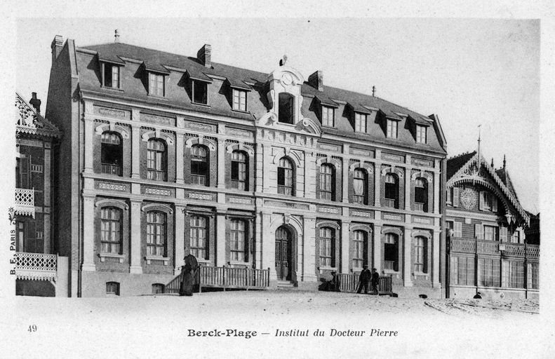 Ancien hôpital marin, dit clinique orthopédique ou clinique du docteur Pierre, puis clinique du docteur Tridon (détruit)