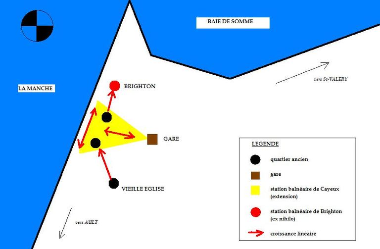 L'agglomération de Cayeux-sur-Mer