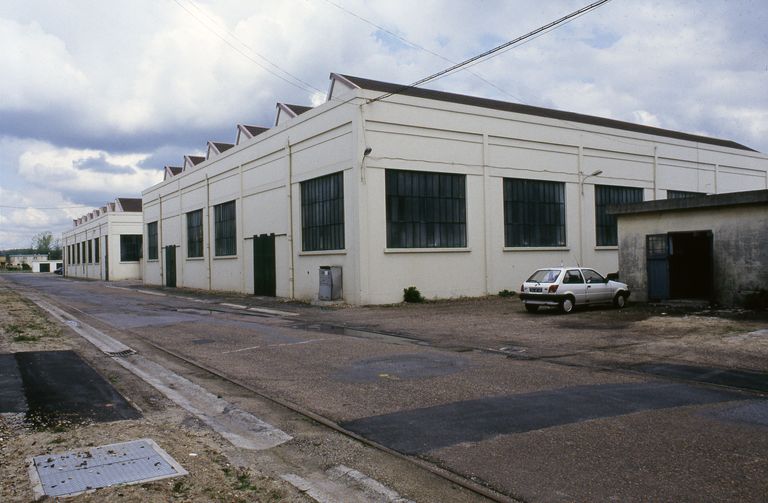 Ancienne usine de fabrication de cuir reconstitué SALPA, puis Hutchinson, puis Novim (désaffectée)