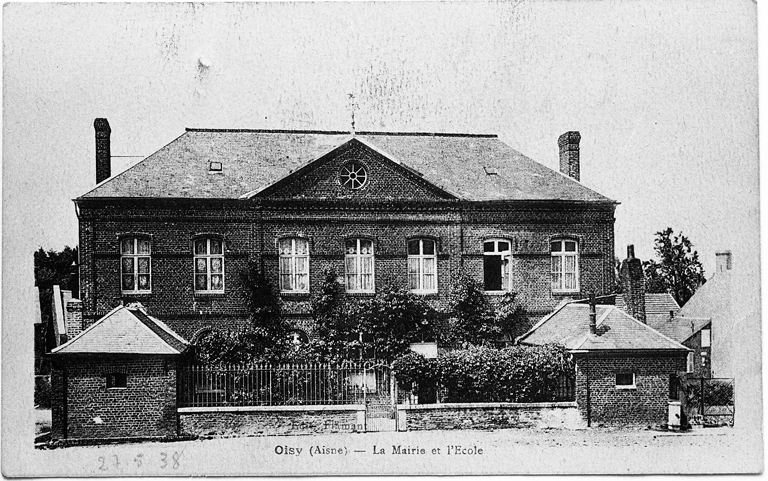 Mairie et ancienne école primaire d'Oisy