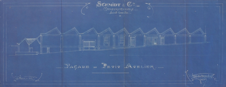 Ancienne usine de construction mécanique et métallique F. Schmidt et Cie, puis Etablissements Métallurgiques Boyer (vestiges)