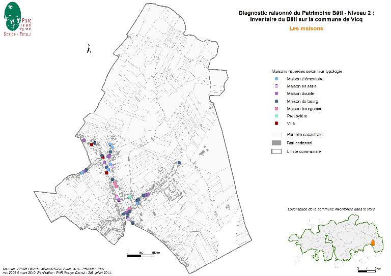 Le territoire communal de Vicq