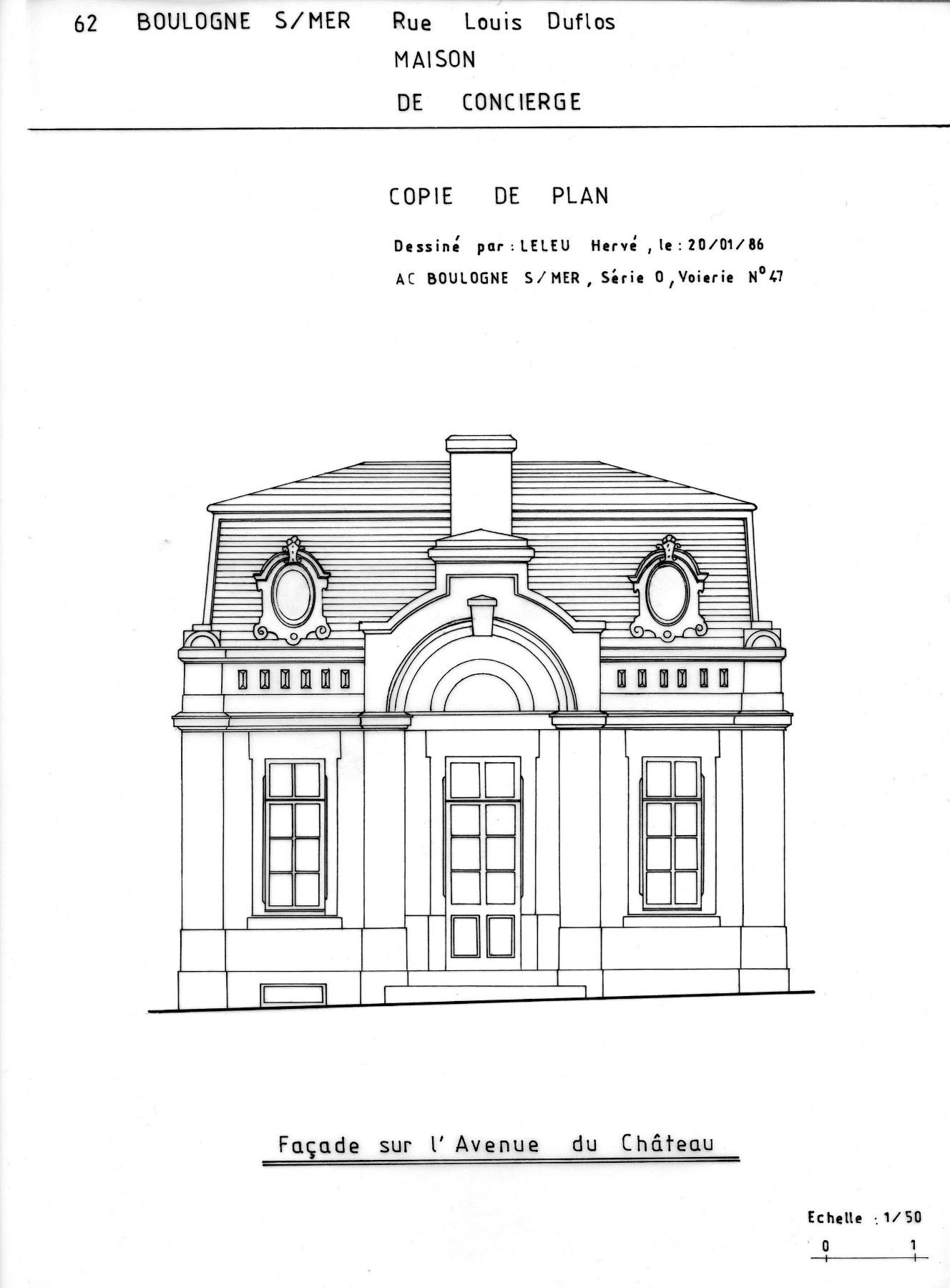 Maison de concierge du château Beau Repaire, actuellement centre de formation du Home Beaurepaire