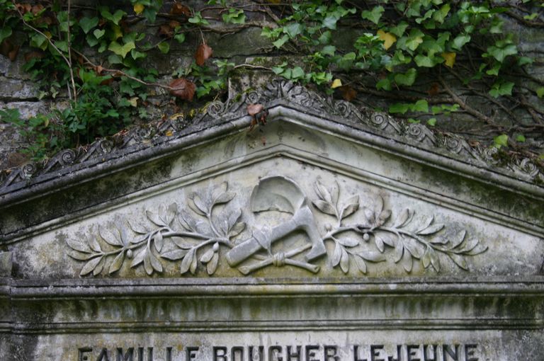 Tombeau (stèle funéraire) de la famille Boucher-Lejeune