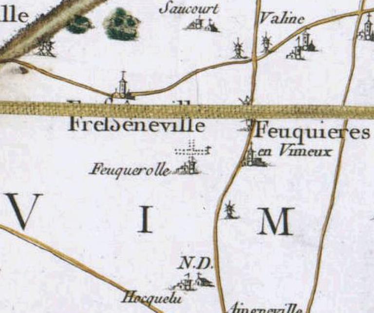 Le village de Fressenneville