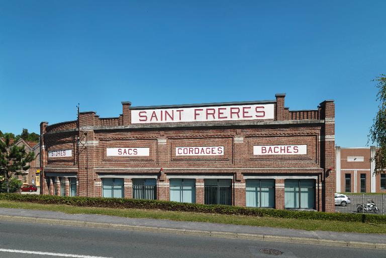 Ancien peignage de laine, puis filature et tissage de jute Saint Frères de Flixecourt