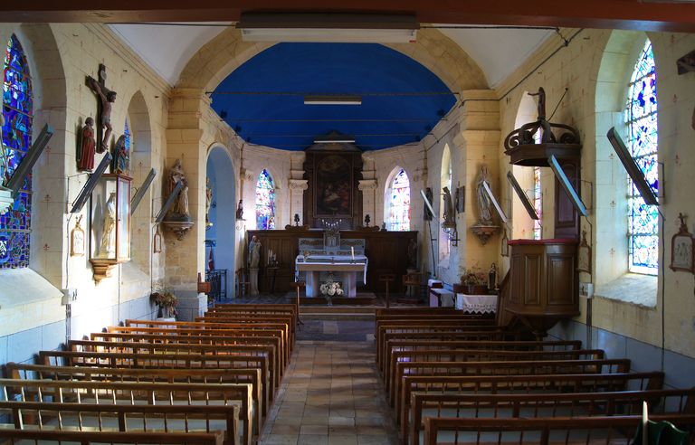 Église paroissiale Saint-Sulpice et cimetière de Ribeaucourt