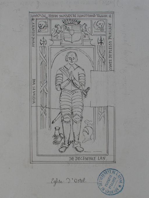 Les objets mobiliers de l'église paroissiale Saint-Glorieux et Saint-Blaise d'Ostel