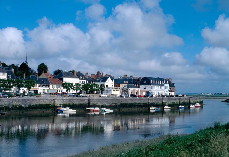 Le quartier de la Ville-Basse à Saint-Valery-sur-Somme