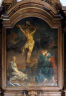 Tableau d'autel : la Crucifixion