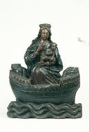 Statue (d'applique) : Notre-Dame de Boulogne dite Notre-Dame du saint sang