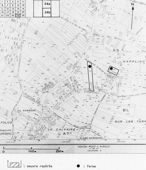 Le canton de Noyon : le territoire de la commune de Noyon