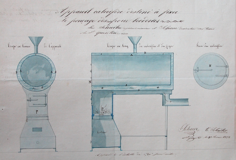 Ancienne usine de construction mécanique Théodore Schreiber, puis Victor Daix, usine de chaudronnerie Henry Mariolle, usine de construction mécanique Emile Boubiéla