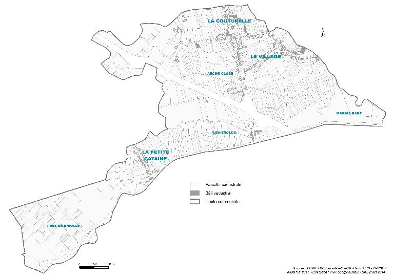 Le territoire communal de Millonfosse