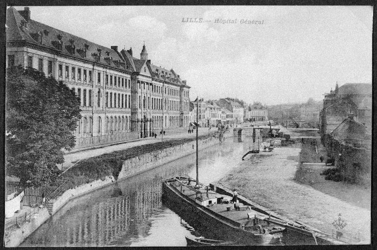 Ancien hôpital général de Lille, puis hospice dit hospice général (actuellement école de commerce)