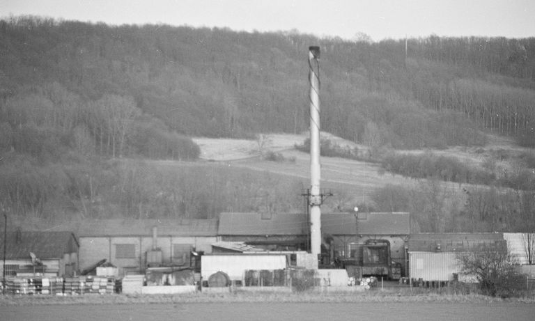 Ancienne sucrerie de betteraves Desmarest-Vervelle et Cie, puis Fantauzzi, puis usine de nettoyage de fûts métalliques des Etablissements Goux