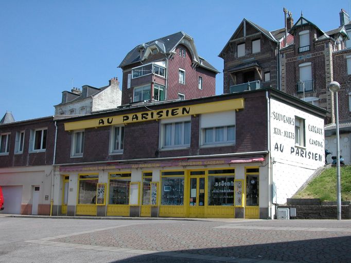 Maison d'architecte et de commerçant, actuellement maison avec boutique, dite Au Parisien