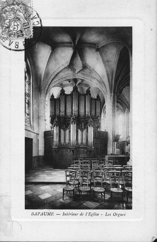 Orgue de l'église Saint-Nicolas de Bapaume