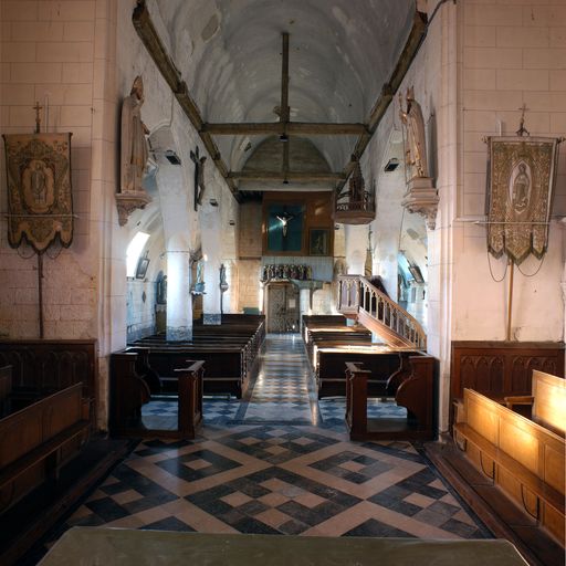 Église paroissiale et cimetière (étudié) Saint-Remi et Saint-Hildevert de Vers-sur-Selles