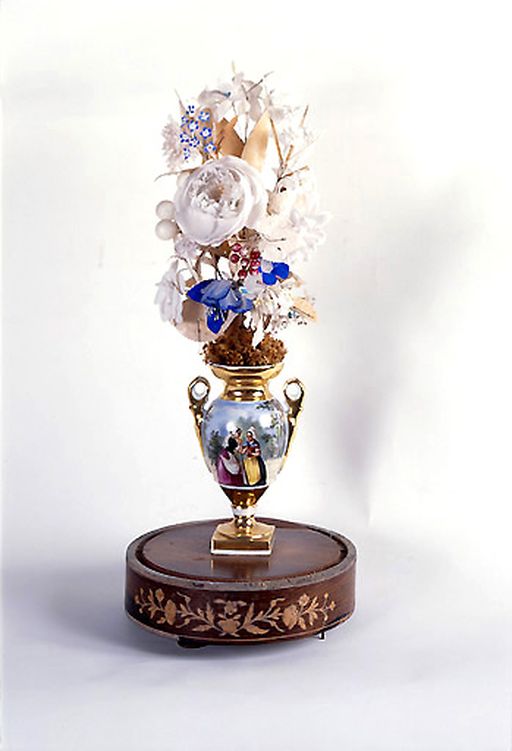 Paire de vases-bouquets d'autel de style Louis-Philippe