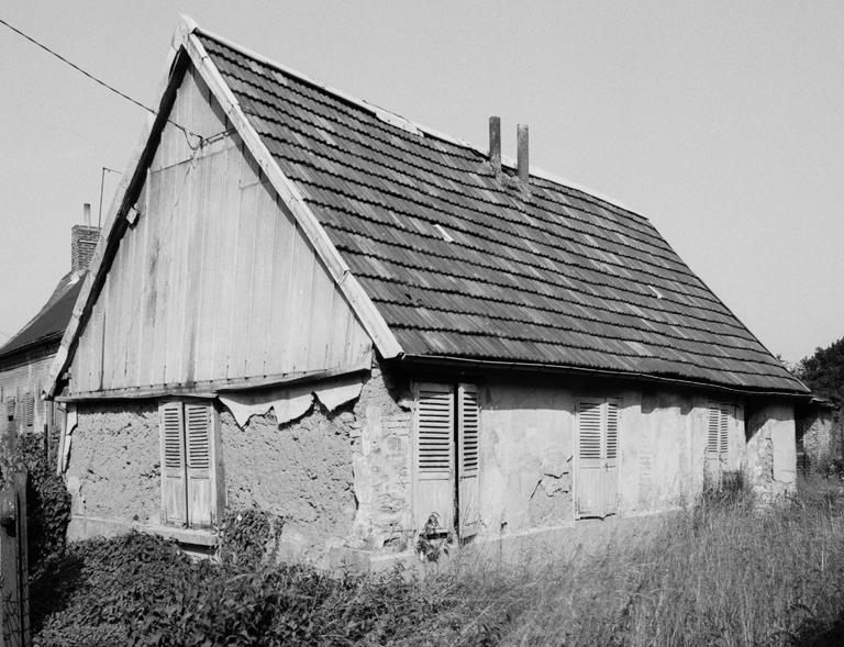 Ancienne maison en torchis (détruite)