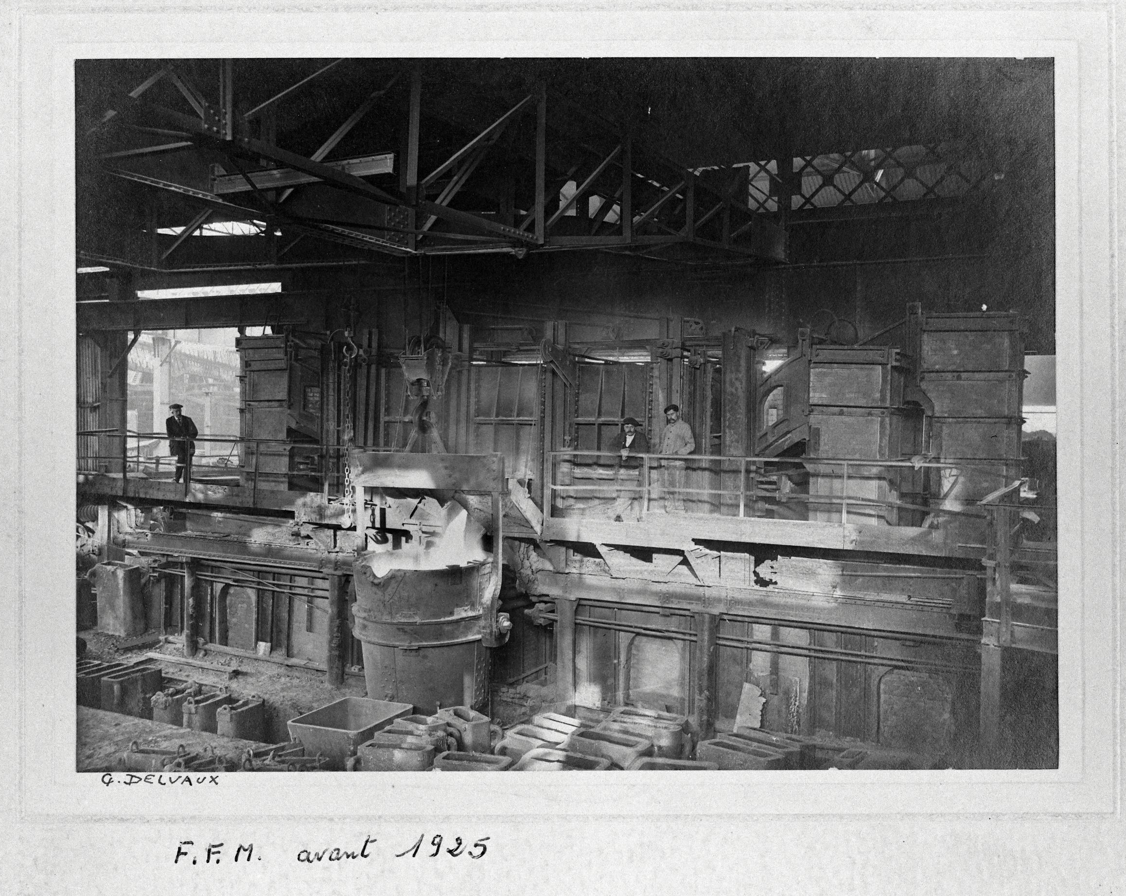 Aciérie et laminoirs Société Anonyme de Fabrique de Fer de Maubeuge (F.F.M.) puis Hoogovens, puis Myriad, puis Tata Steel