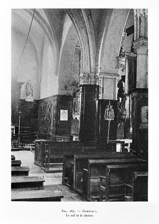 Ancienne clôture de chœur (table de communion)