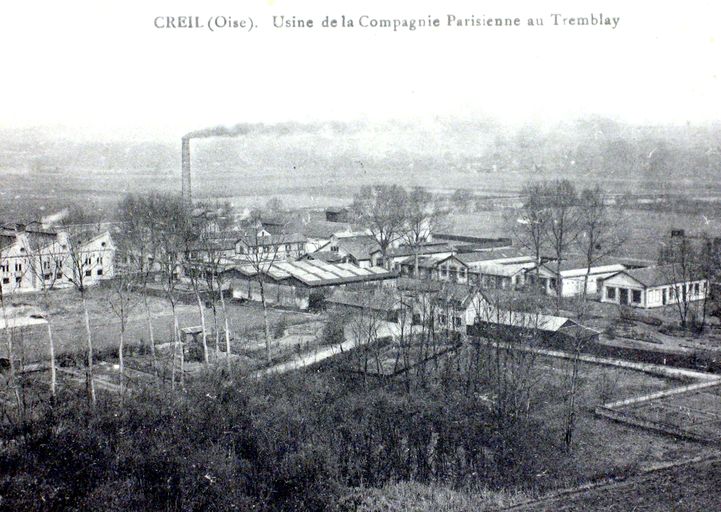 Ancienne usine d'engrais, puis usine de matières colorantes synthétiques dite Compagnie Parisienne des Couleurs d'Aniline, puis logements d'ouvriers (détruits)