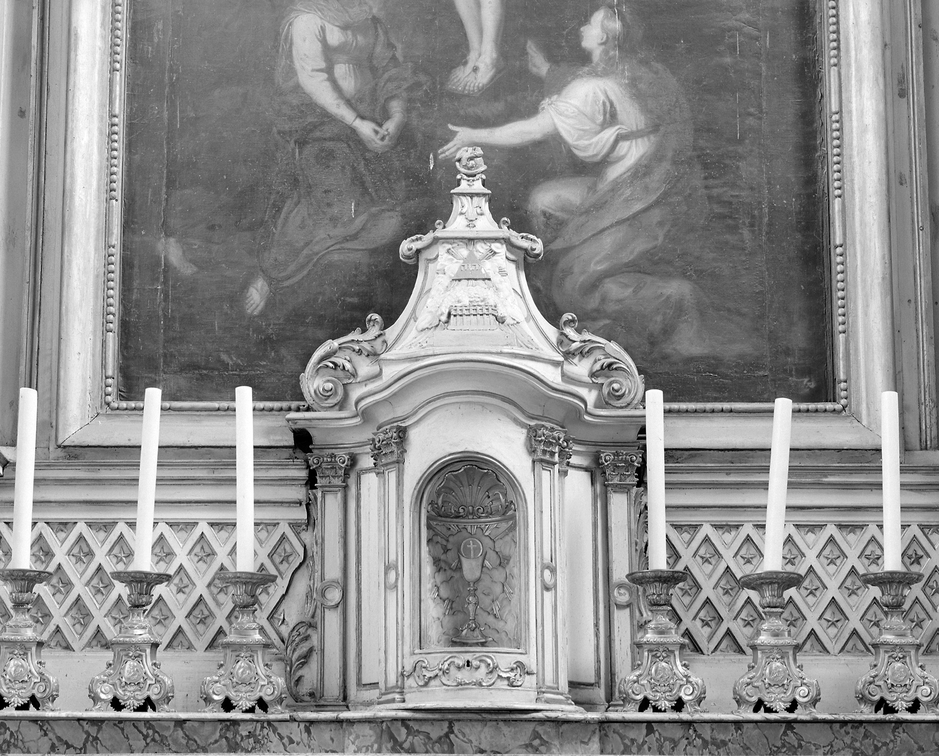 Tabernacle tournant du maître-autel