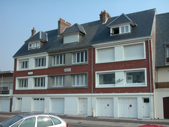 Les maisons et les immeubles de l'agglomération balnéaire de Cayeux-sur-Mer