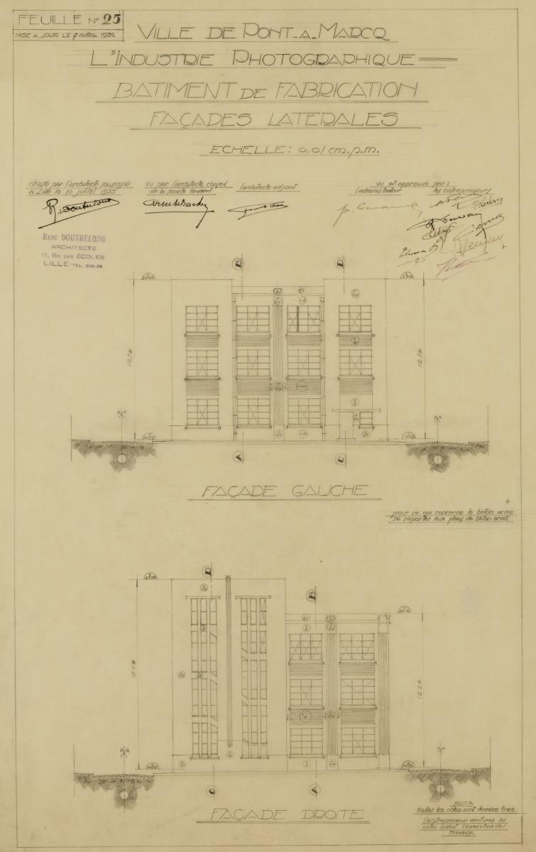 Usine de produits photographiques et cinématographiques S.A. L'industrie photographique, puis Agfa-Gevaert