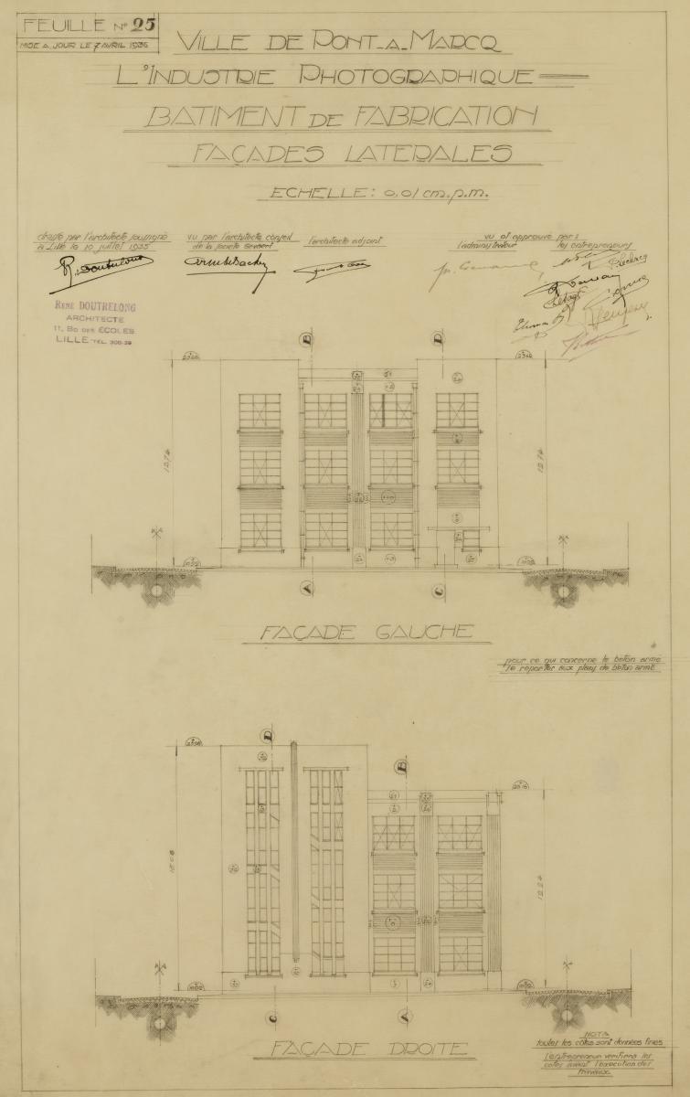 Usine de produits photographiques et cinématographiques S.A. L'industrie photographique, puis Agfa-Gevaert