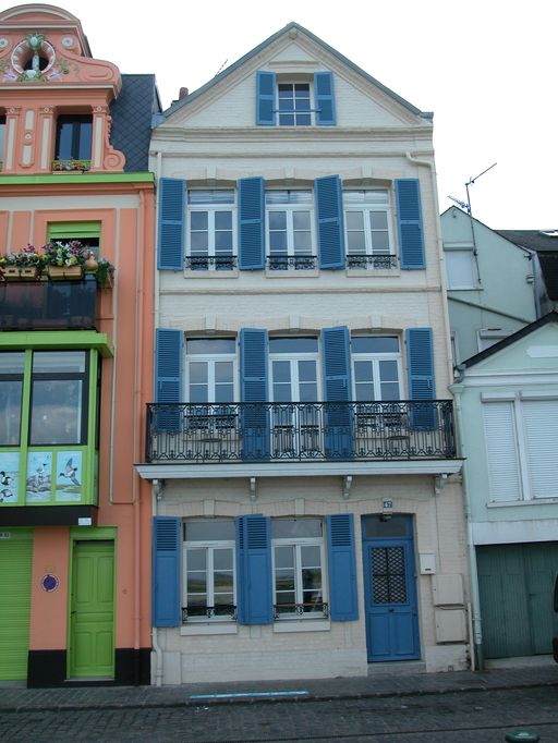 Le quartier de la Ville-Basse à Saint-Valery-sur-Somme