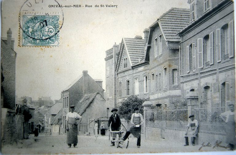 Le quartier des Quatre-Rues à Ault