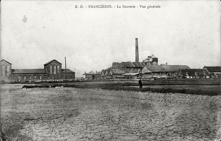 Sucrerie de betteraves Thirial Bertin et Compagnie, puis Sucrerie et Distillerie de Francières