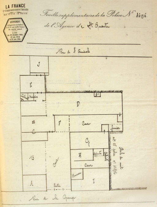 Ancienne filature de coton Auguste Arpin, puis usine de boulangerie, dite L'Union Mutuelle