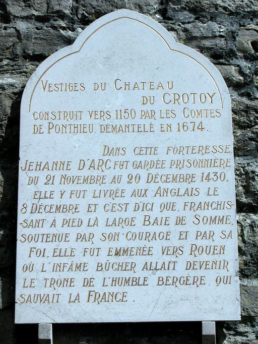 Ancienne place forte  et ville du Crotoy, actuellement quartier du Bourg