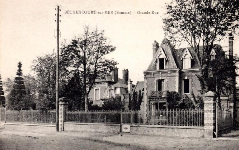 Ancienne fonderie Imbert à Béthencourt-sur-Mer et maison de directeur