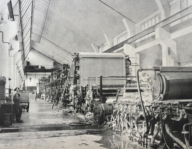 Ancienne papeterie de Pont-Sainte-Maxence, puis Modo, actuellement usine de recyclage des déchets Paprec