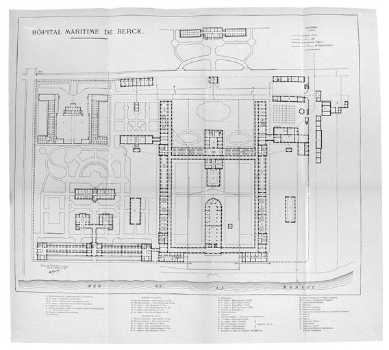 hôpital marin dit hôpital Napoléon, puis grand hôpital maritime