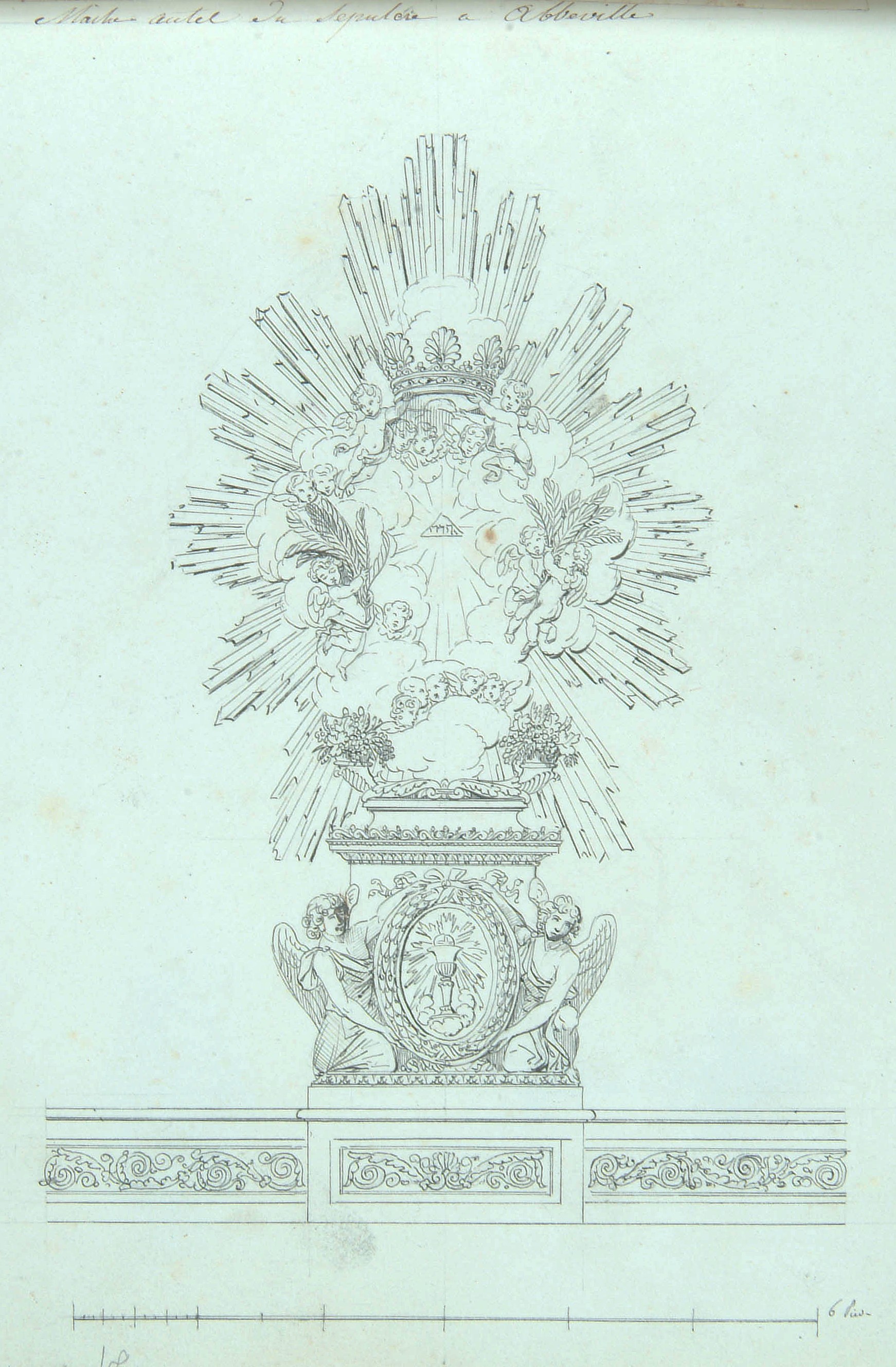 Le mobilier de l'église paroissiale du Saint Sépulcre d'Abbeville