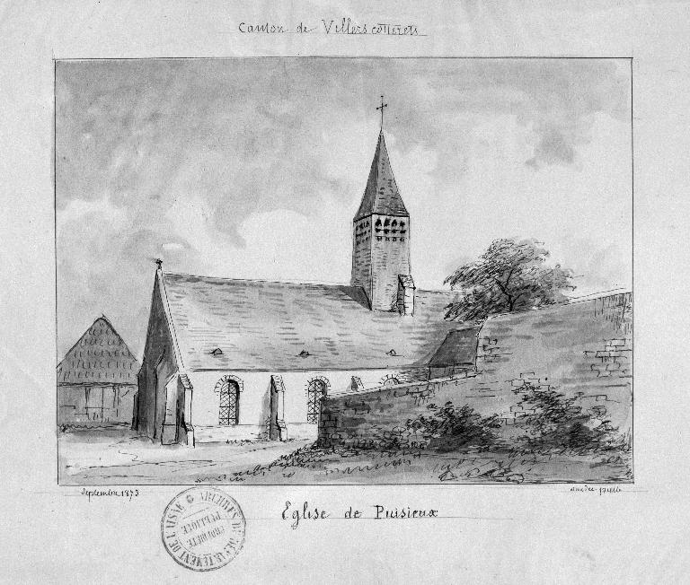 L'église paroissiale Saint-Pierre de Puiseux-en-Retz