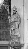 Statue (petite nature) : Saint Médard