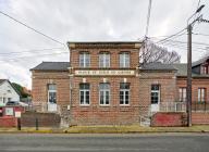 Ancienne mairie et école des garçons, actuellement bibliothèque